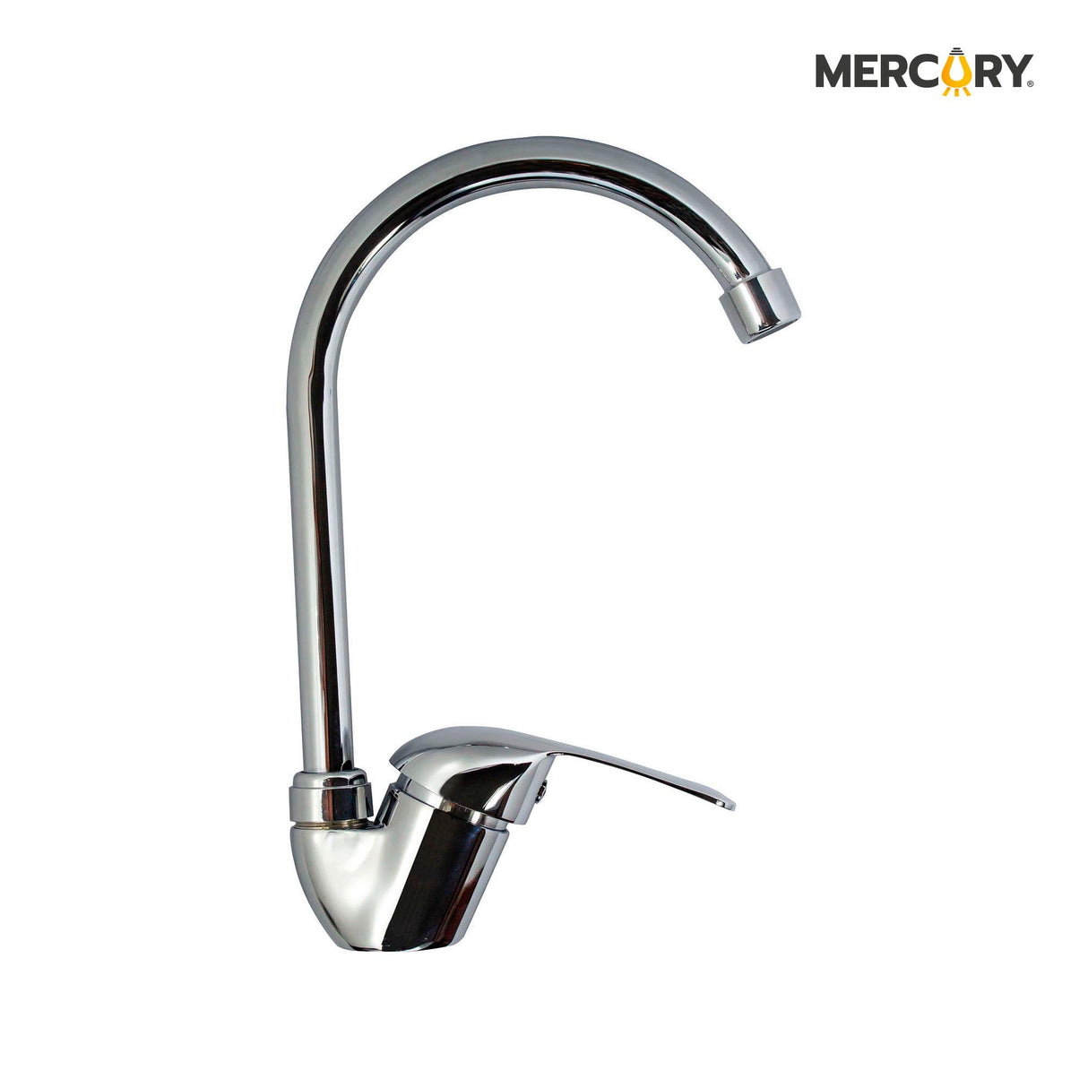 Llave Lavaplatos Meson Monocrontrol Fija Acero Inoxidable Cromada